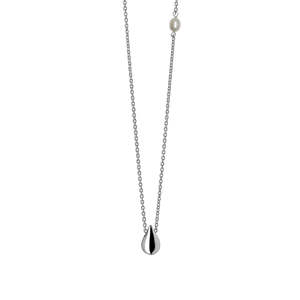 Boh Runga: Sterling Silver Drop In The Ocean Moon Glow Pendant