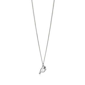 Boh Runga: Sterling Silver Baby Tui Pendant