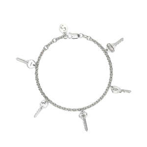 Mini Key Charm Bracelet