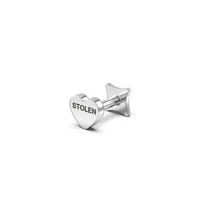 Stolen Girlfriends Club: Stolen Heart Flat Back Single Earring