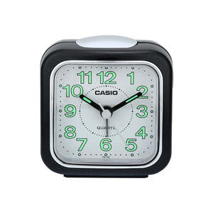 Casio: Black Travel Alarm Clock - TQ142-1