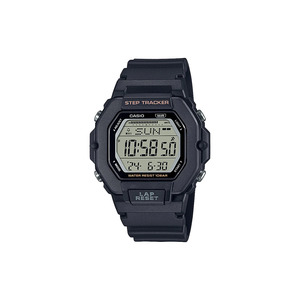 Casio: Casio Black Digital Step Tracker Watch - LWS2200H-1A