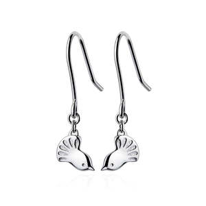 Boh Runga: Sterling Silver Fantail Earrings