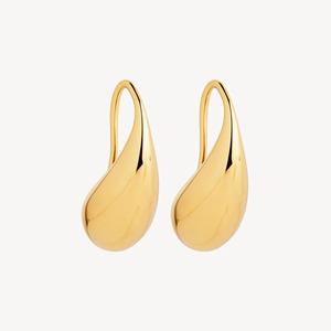 Najo: Eau Earrings - Gold Plated