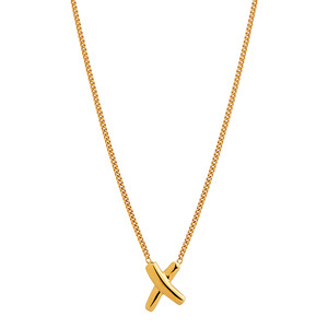 Bisous Necklace - Gold Plated