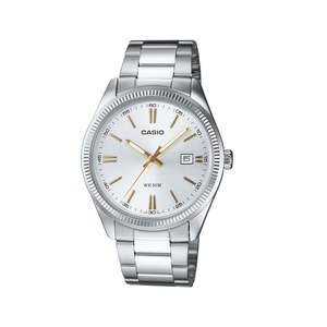 Casio Vintage Two Tone Stainless Steel Watch - MTP-1302D-7A2V