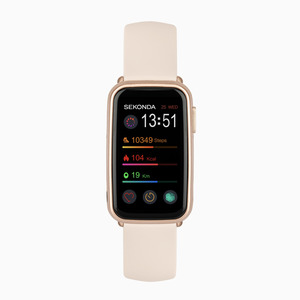 Digital: Sekonda Track Smart Watch | Rose Gold Case & Pink Silicone Strap | 30170