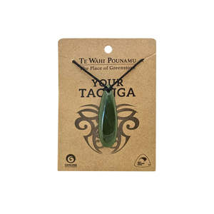 Necklaces: Pounamu - Small Roimata Drop Necklace