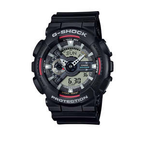 G-Shock - Black and Red GA110 Series- GA110RL-1A