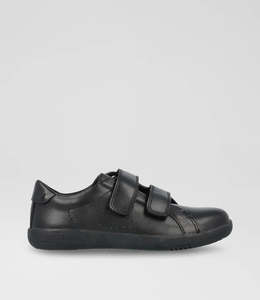 Bobux KP Bound Black Leather Flat Shoes