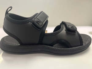 Footwear: Clarks Fisher Sports Sandal - Black