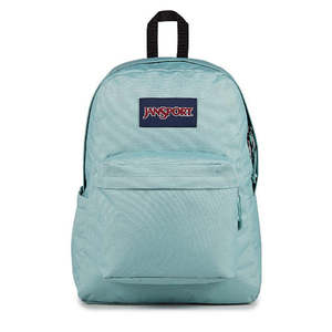 School Bags: JanSport Superbreak Plus Faded Sage