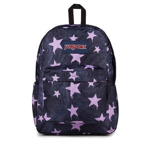 JanSport Superbreak Plus Sprayed Stars Pastel Lilac