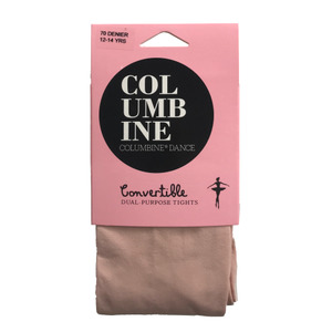 Hosiery: Columbine Convertible 70 Denier Flesh Tights