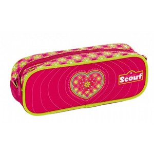 Scout: Scout Pencil Case - Pink Heart