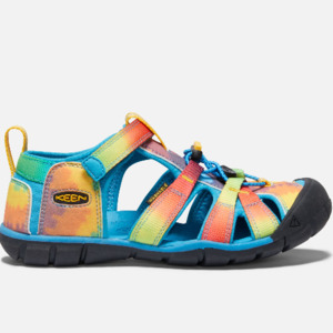 Casual Footwear Boys: Keen Seacamp II CNX Vivid Blue/Original Tie Dye