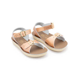 Casual Footwear Girls: Salt Water Hook & Loop Surfer - Rose Gold