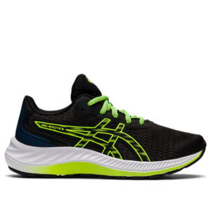 Laces: Asics Gel-Excite 9 GS Black/Hazard Green