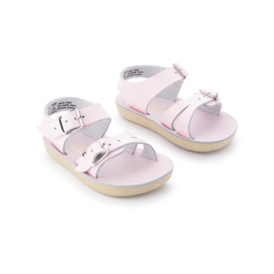 Salt Water Sandals: Salt Water Sun-San Sea Wee Shiny Pink