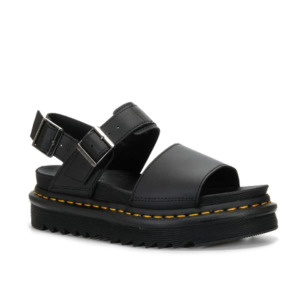 Dr Martens Voss Single Strap Sandal Black Hydro