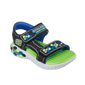 Skechers: Skechers Mega-Splash 2.0 - Cuboshore Black/Blue/Lime