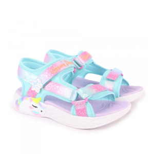 Skechers: Skechers Unicorn Dreams Sandal - Majestic Bliss Purple/Multi