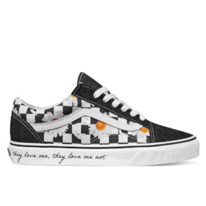 Vans 1: Vans Old Skool Love Me Loves Me Not - Daisy/True White