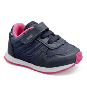 Klin: Klin Mini Walk Tennis Sneaker Navy / Pink