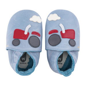 Bobux Soft Sole Tracks Slate