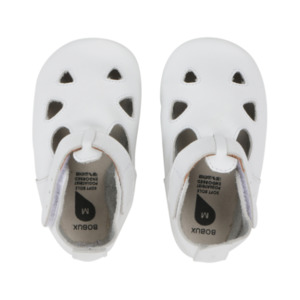 Bobux Soft Sole Zap White