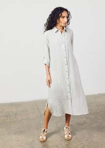 Dresses: Franca Dress - Linen