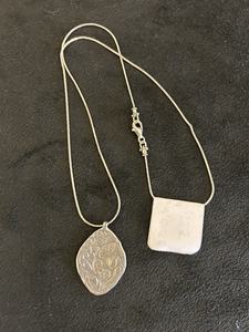 Silver leaf Pendant