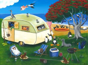 Products: Caravan Fun - Jane Hodgson ArtJane Hodgson Art