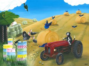 Products: Haybale Ride - Jane Hodgson ArtJane Hodgson Art