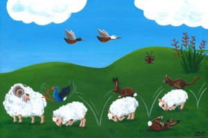 Products: Leapfrog - Jane Hodgson ArtJane Hodgson Art