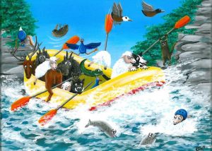 White Water Rafting - Jane Hodgson ArtJane Hodgson Art