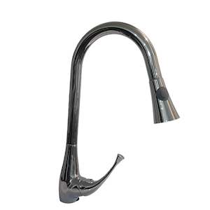 Chrome Pull Out Kitchen Faucet