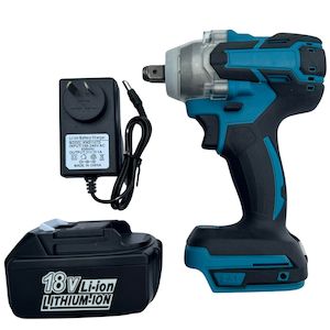 18V Cordless Brushless Impact Wrench Driver