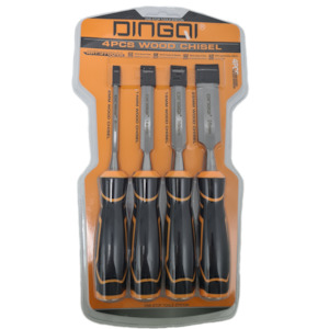 Tools And Hardware: 4pcs Wood Chisel Set
