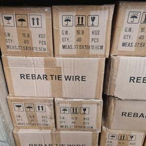 Latest: 40pc Rebar Tie Wire 0.8mm/100m