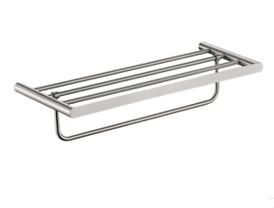 Towel Rack with Shelf Stainless Steel