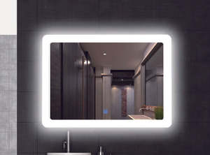 Bathroom: 750x750mm LED Mirror - Anti Fog, 3 Colour Switch