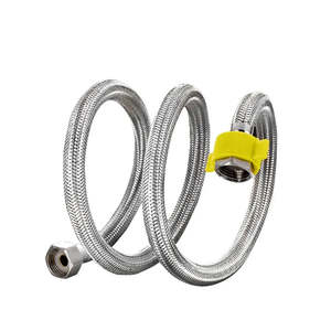 Latest: 2pc Stainless Steel Flexible Hose 60cm