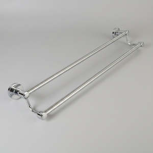 Bathroom: Double Bar Towel Rail