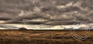 Classic Central Otago Landscapes: Framed Print - Mount John, Tekapo (LARGE SIZE)