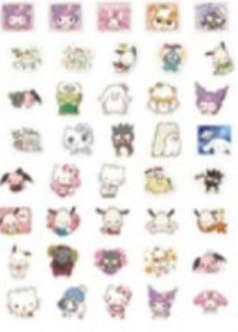 Products: Sanrio stickers