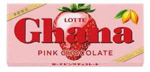 Products: LOTTE Ghana Pink Chocolate