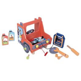 Bluey Wooden Tabletop Doodad Mechanic Set Blu145e