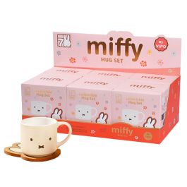 Products: Mif37477 Blind Box: Miffy Collectible Mug & Coaster Set (6 Asst/cdu6) Mf37476