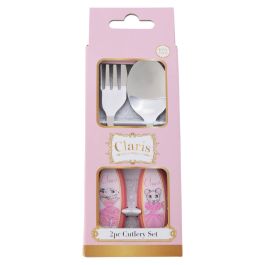 Claris 2 Piece Stainless Steel Cutlery Set Clar2161